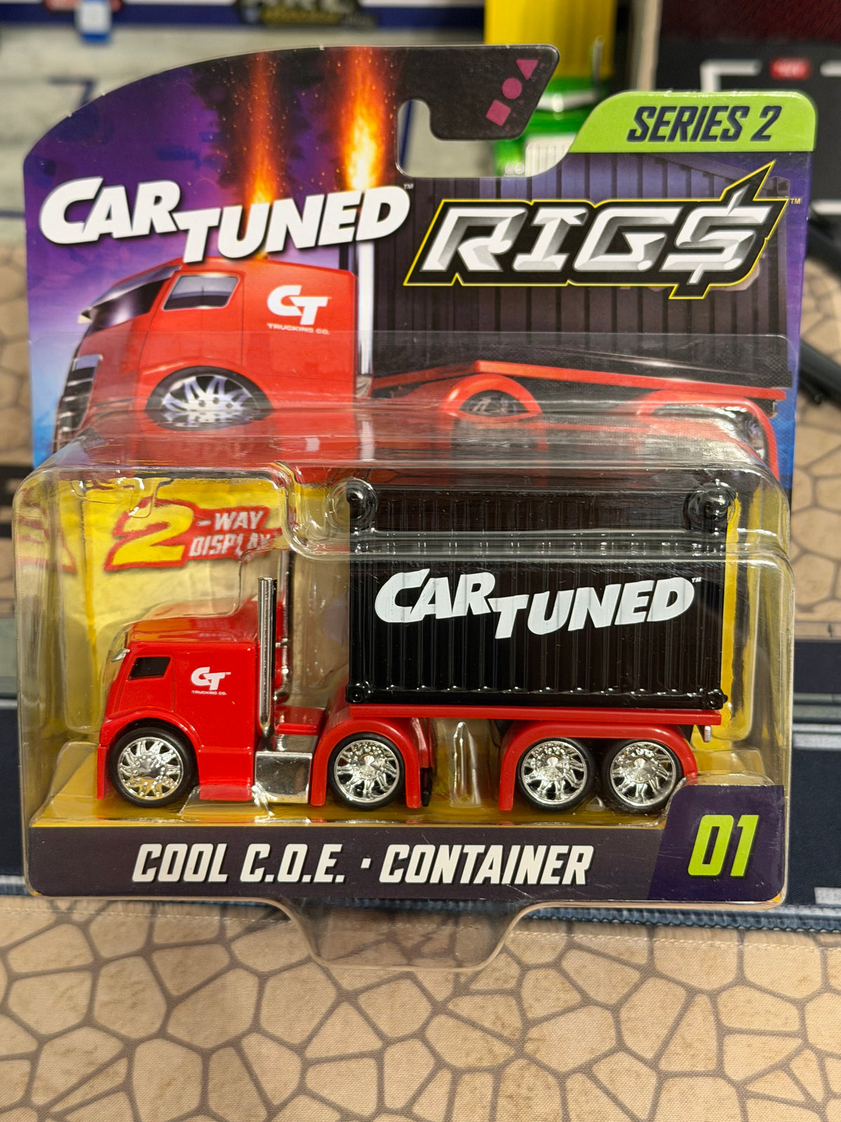 Car Tuned Rig$ S2 Cool C.O.E Container Red #01