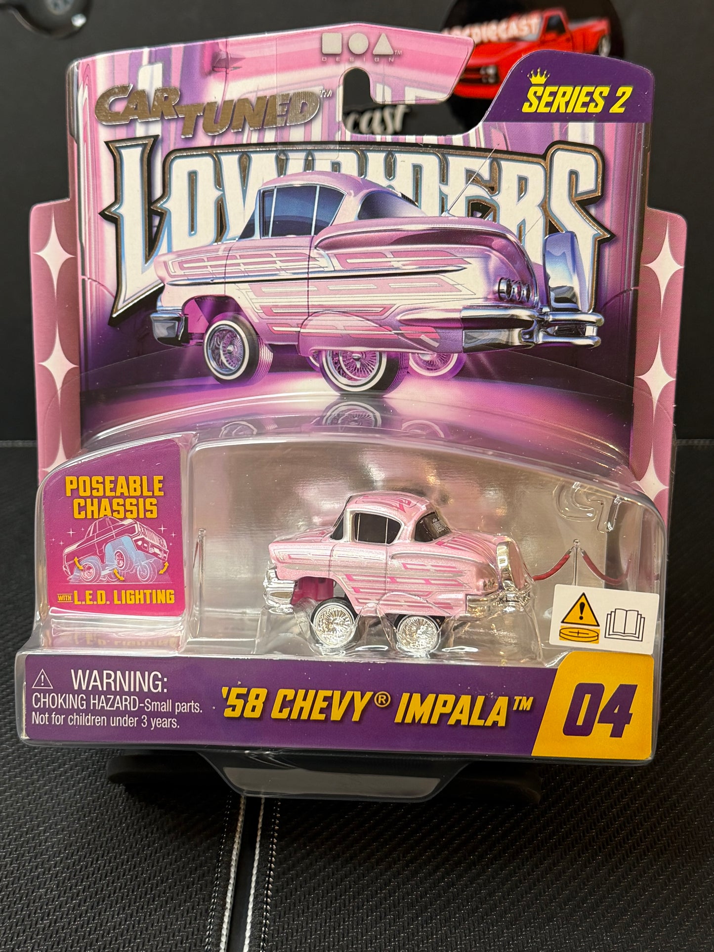 Car Tuned Lowriders S2 #4 ‘58 Chevy Impala