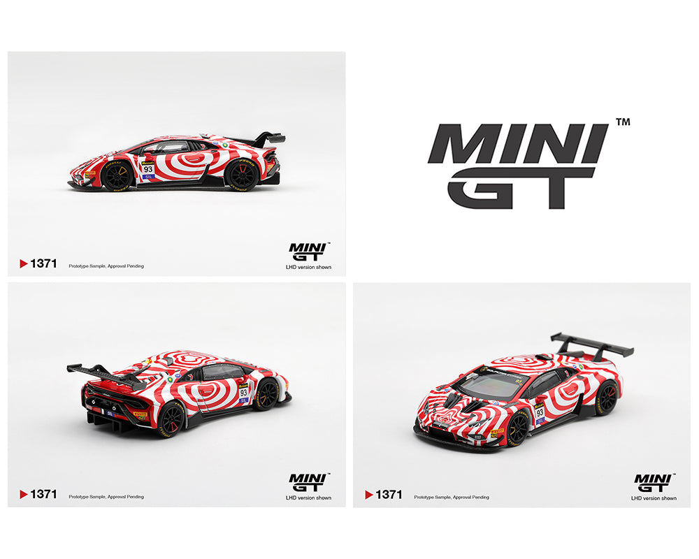 Preorder) Mini GT 1:64 Lamborghini Huracan GT3 EVO2 #93 Wall Racing 2025 Bathurst 12 hrs – Limited Edition