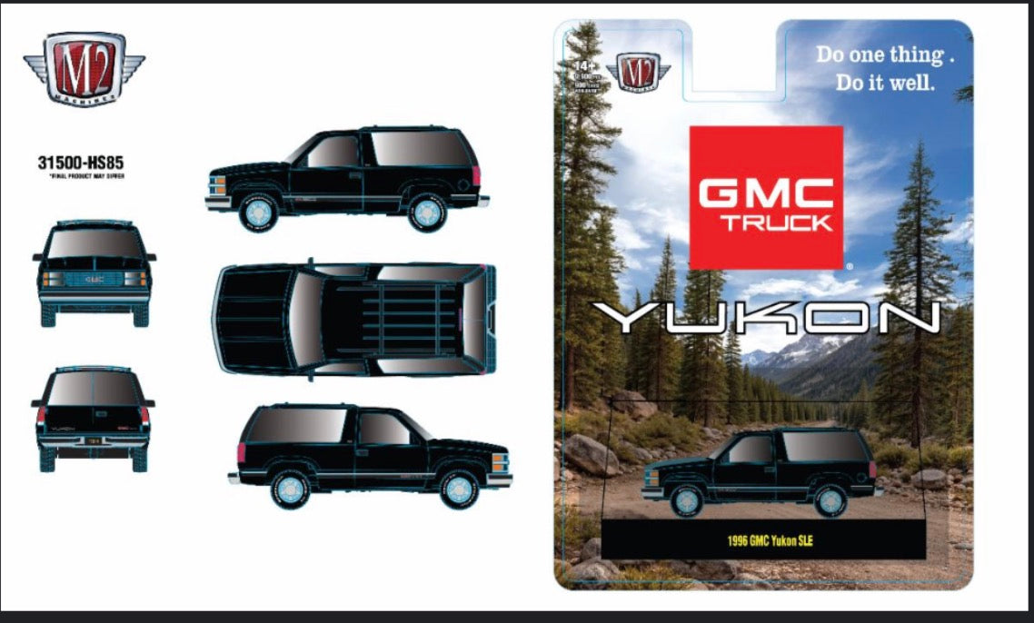 (Preorder)M2 Machines 1996 GMC Yukon SLE 31500 HS85