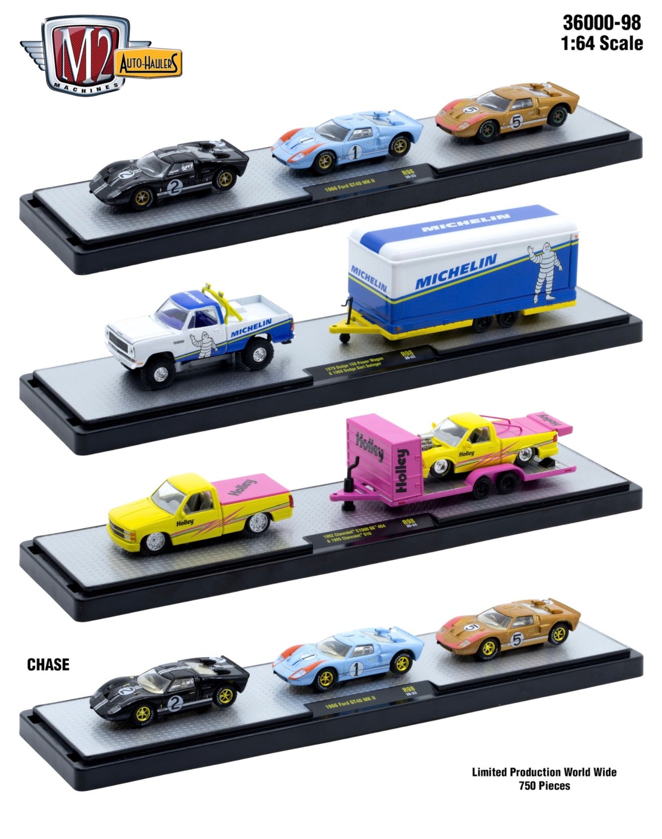 (Preorder)M2 Machines 3600-98 3pcs Assortment