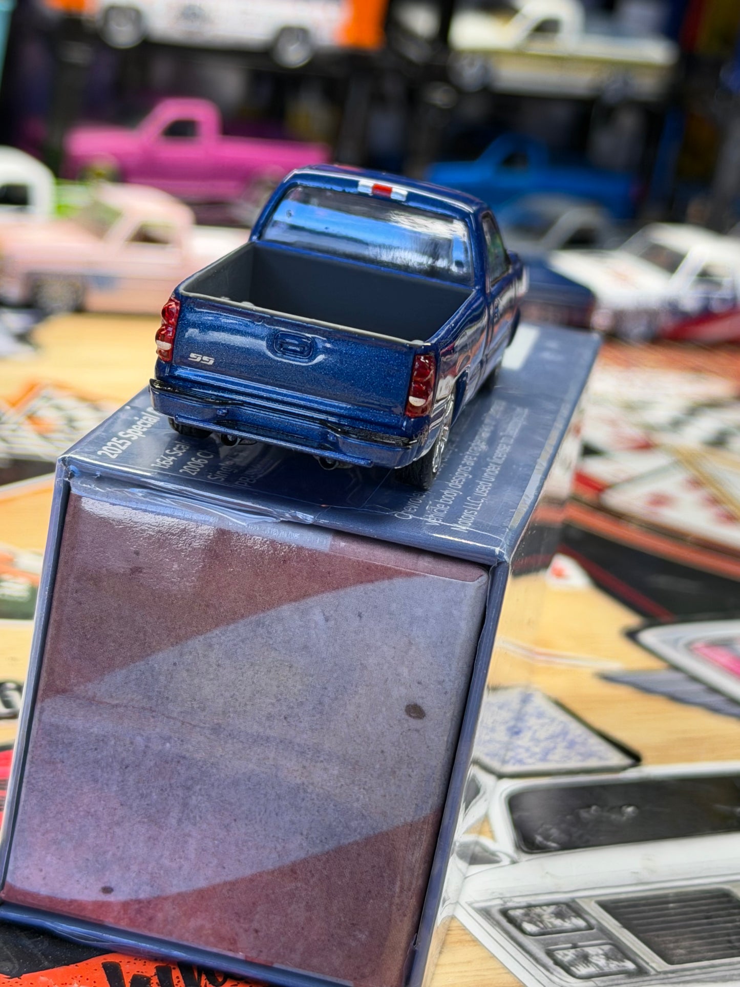 Para64 Factory Sealed 2006 Chevrolet Silverado Single Cab Truck Ming Blue SS Clone