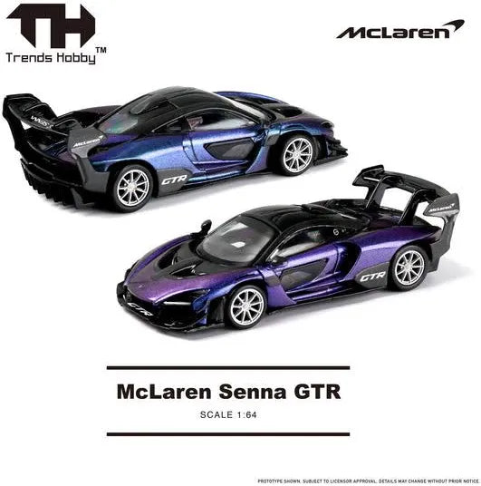 Trends Hobby 1/64 McLaren Senna GTR Magic Purple HEC 2025 Limited Edition