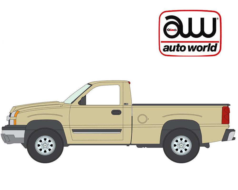 Preorder) Auto World 1:64 2026 Premium Release 5B – 2007 Chevrolet Silverado – Cashmere