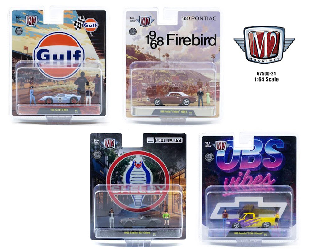 M2 Machines 1:64 Diorama 2026 Release 21 Assortment