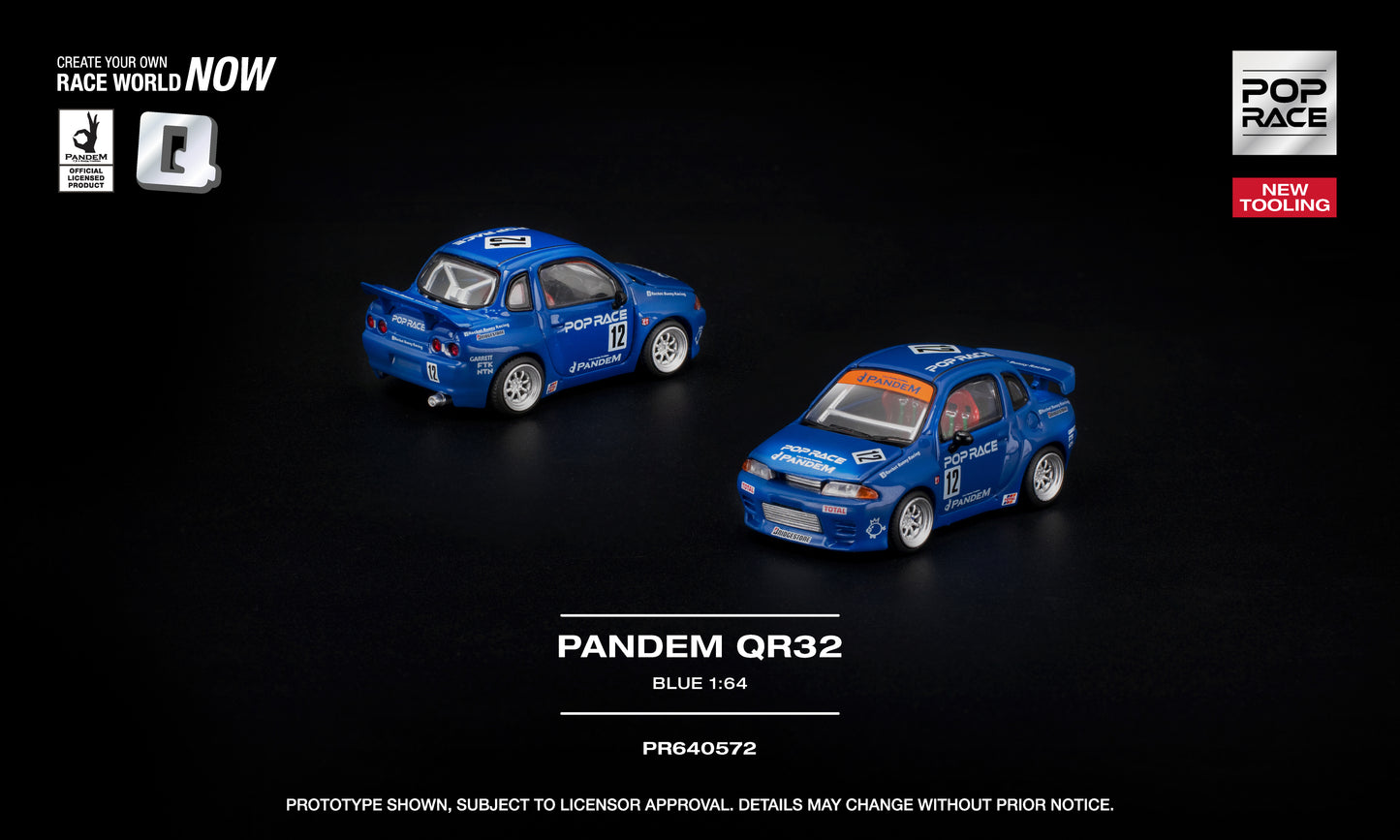 (Preorder)Pop Race PR640572 PANDEM QR32 BLUE NEW TOOLING