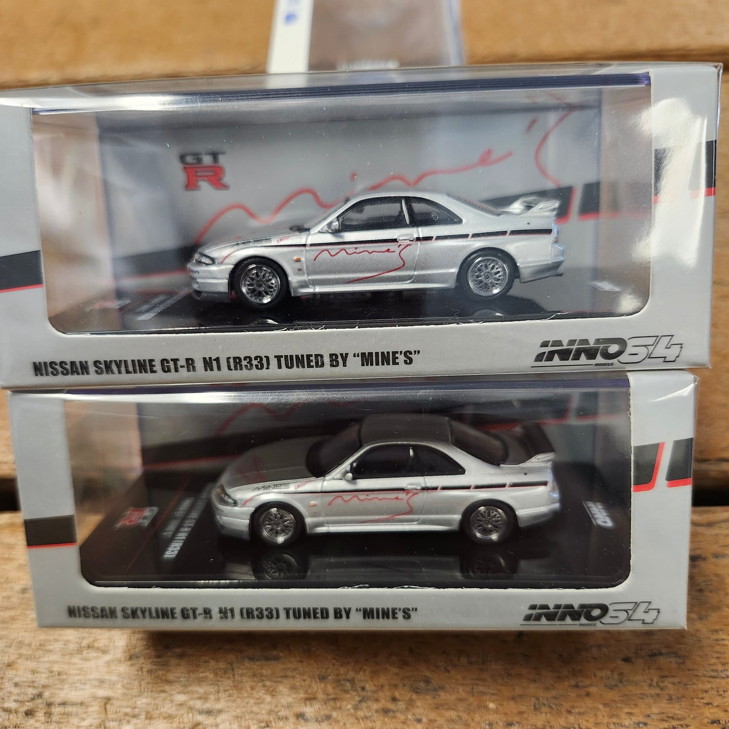 Inno64 Nissan Skyline GT-R N1 (R33) Tuned By "Mines" Silver