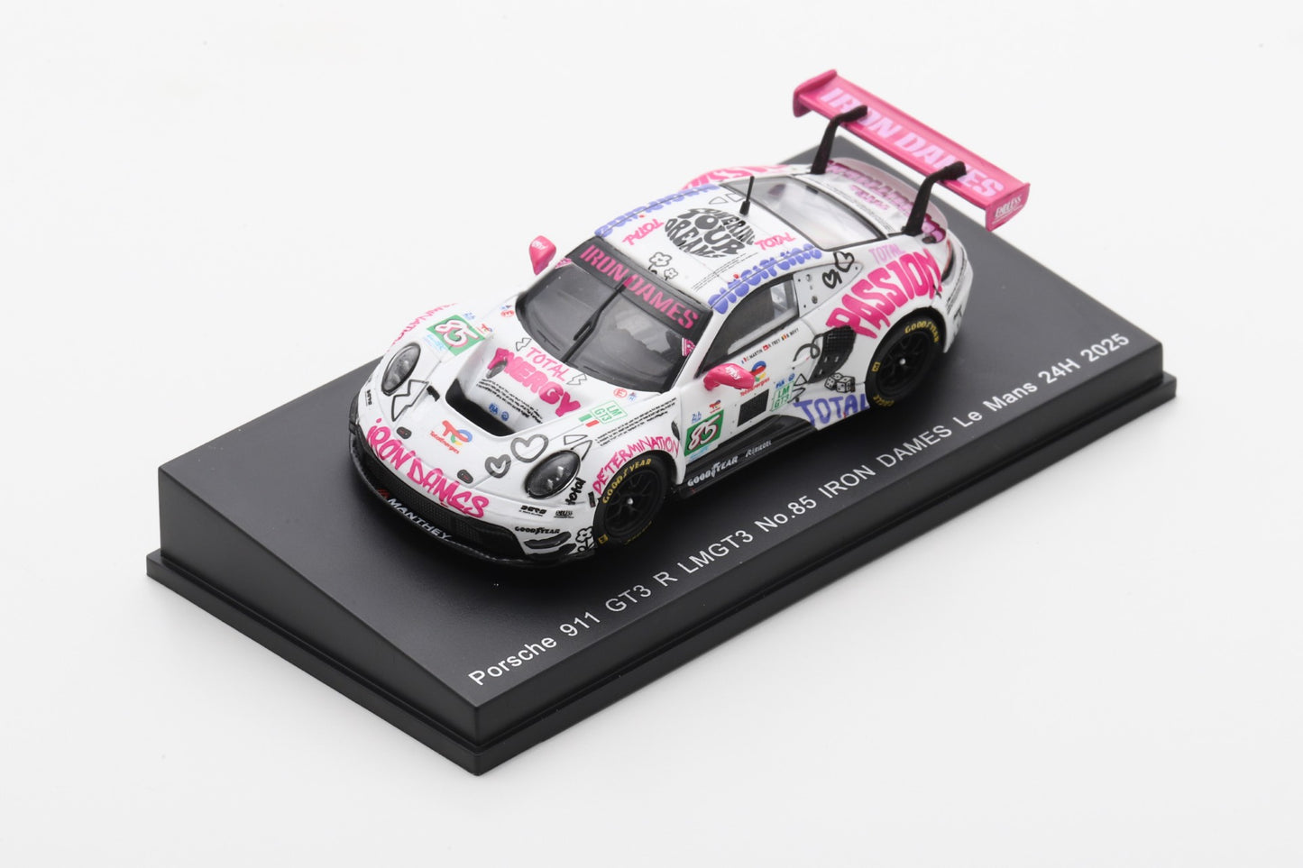 (Preorder)SPARK 1/64 Porsche 911 GT3 R LMGT3 No.85 IRON DAMES Le Mans 24H 2025 C. Martin