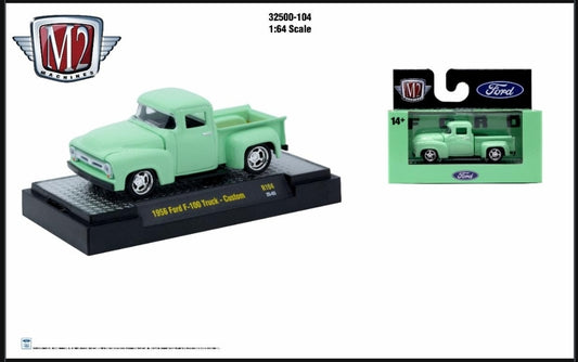 (Preorder) M2 Machines R104 
1956 Ford F-100 – Custom ETA NOV