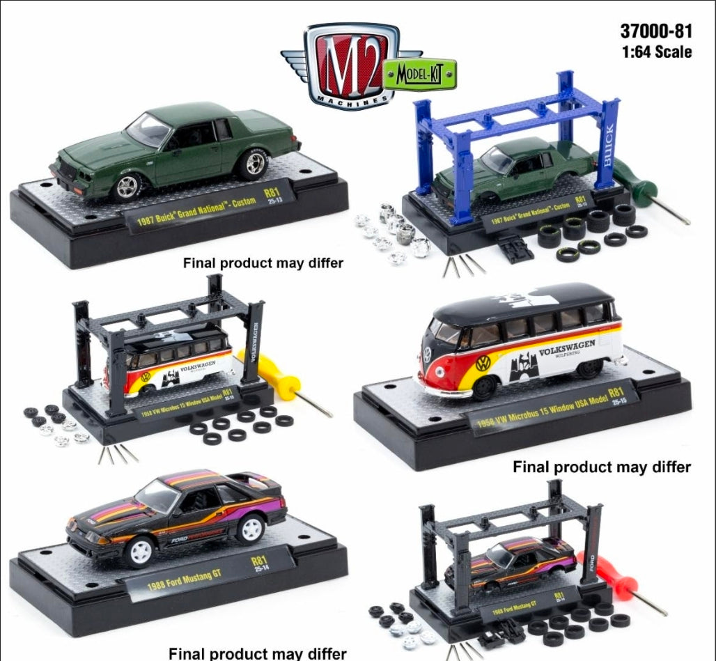 (Preoder) M2 Machines model kits 3700-81 3 pcs set eta December