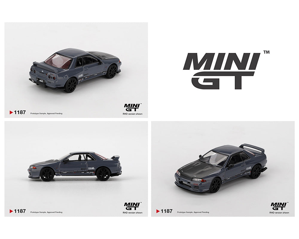 (Preorder) Mini GT 1:64 Nissan Skyline GT-R Top Secret VR32 – Stealth Gr