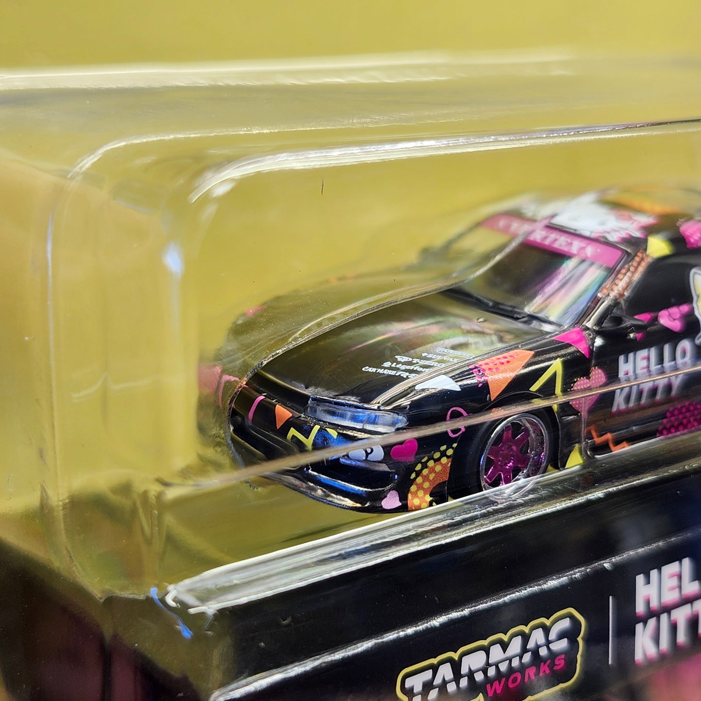 Tarmac Works Vertex Silvia S14 Hello Kitty mijos exclusive