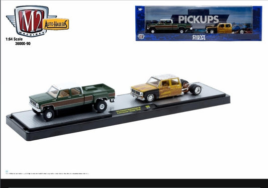 (Preorder) M2 Machines 1973 Chevrolet Cheyenne Super 30 & 1975 Silverado Eta Nov