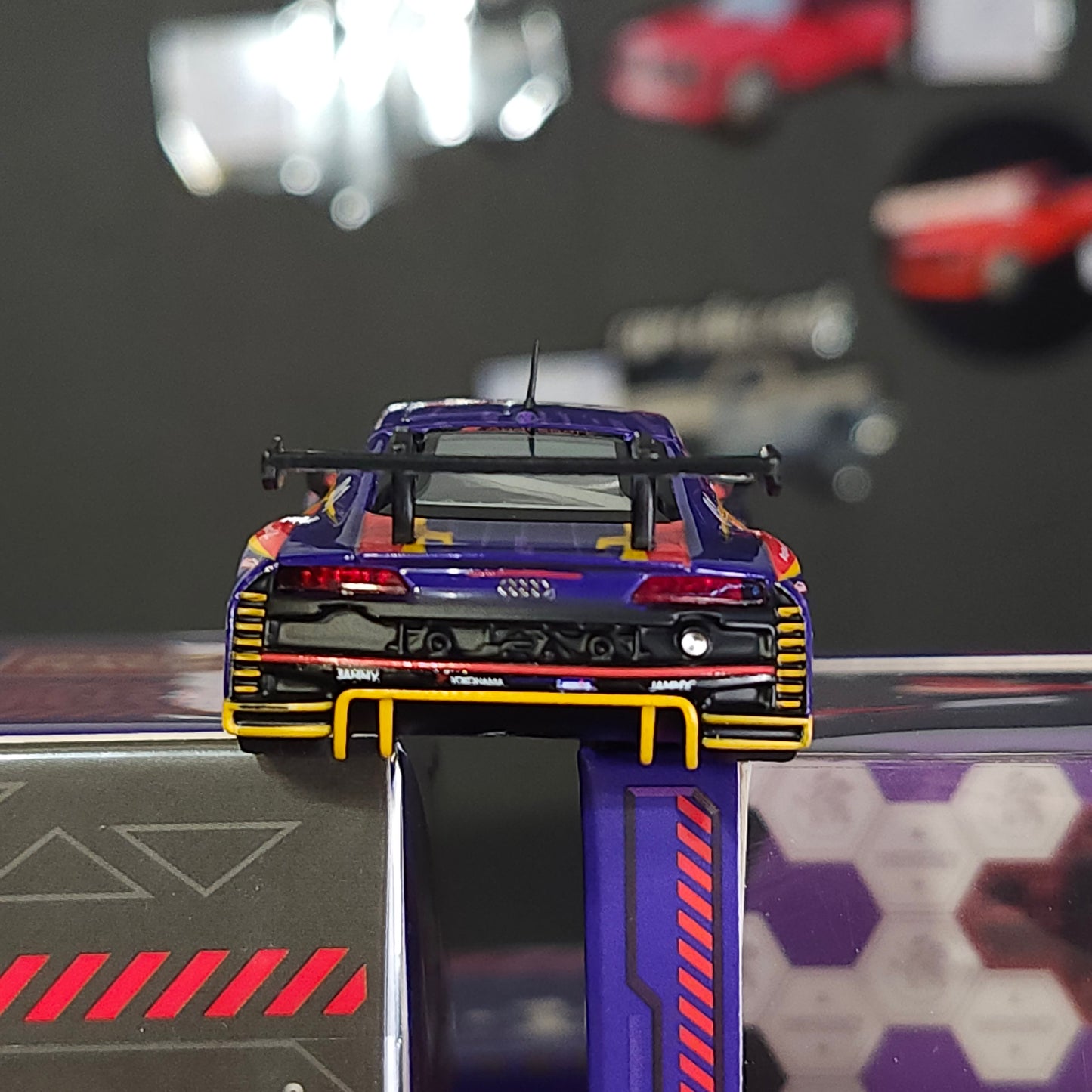 POP RACE 1/64 Audi R8 LMS - EVA RT Test Type-01 KAKUSEI X Works R8 PR64-R8LMS-EVA01KA