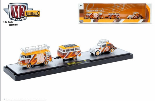 (Preorder) M2 Machines 1960 VW Delivery Van & 1953 VW Beetle Deluxe USA ETA Nov