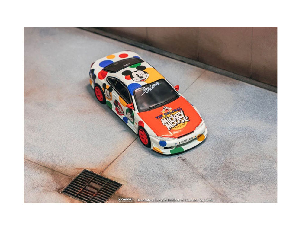 (Preorder) Tarmac Works 1:64 VERTEX Silvia (S15) Disney Mickey Mouse Limited Edition