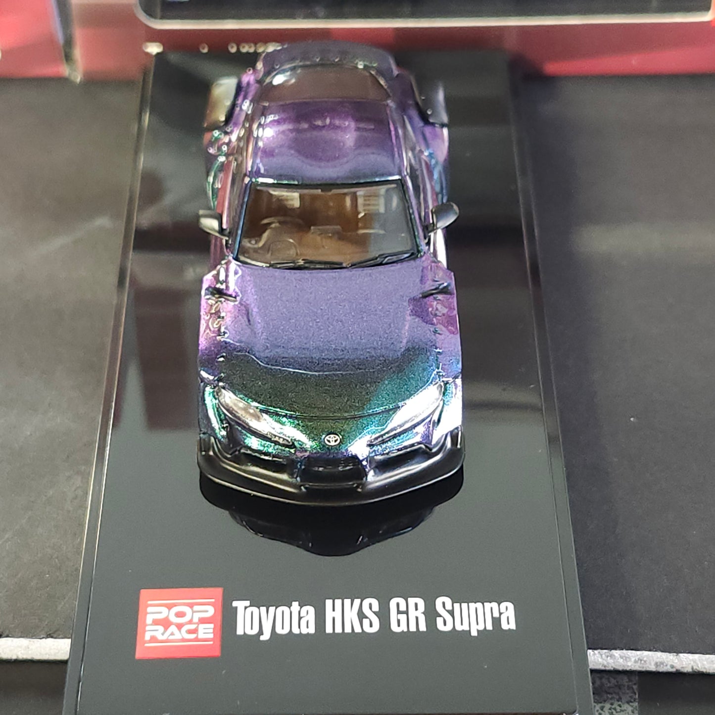 POP RACE 1/64 HKS GR Supra Magic Purple PR64-HKSA90-MG.