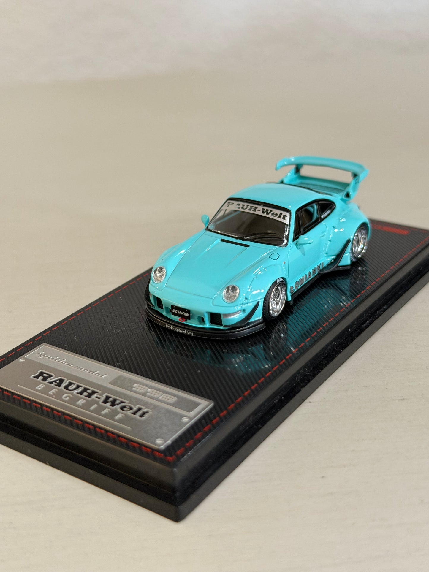 Ignition Model Porsche RWB 993 Blue Green 1/64