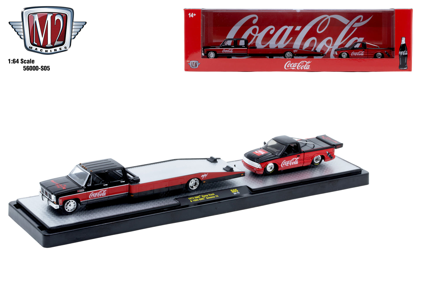 (Preorder)M2 Machines S05 Coca Cola Hauler set 3pcs