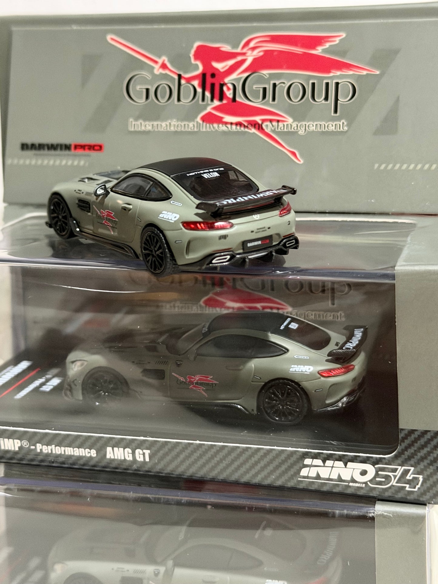 Inno64 Darwin PRO-Performance AMG GT Matte Green IN64-AMGGT-DP01