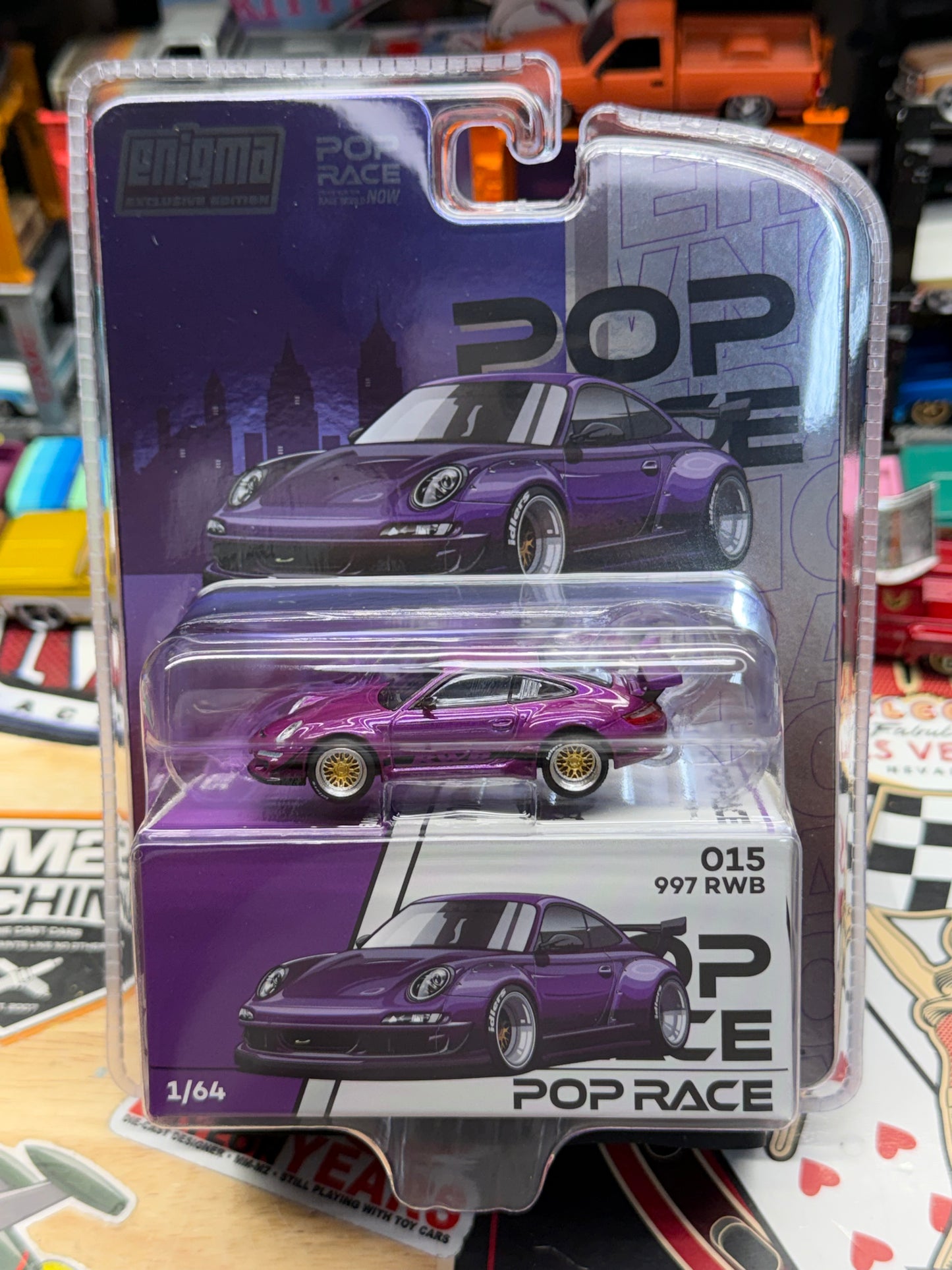Pop Race Enigma 015 997 RWB Purple