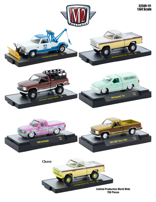 (Preorder)M2 Machines 32500-R111 Assotment 6 pcs