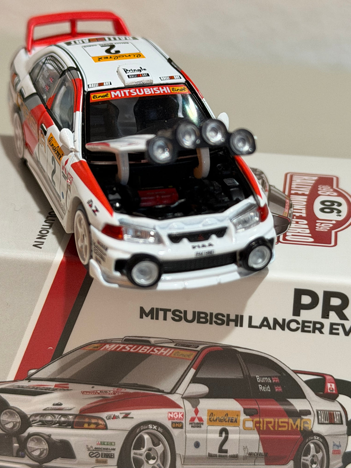 Pop Race 402 Mitsubishi Lancer Evolution IV
