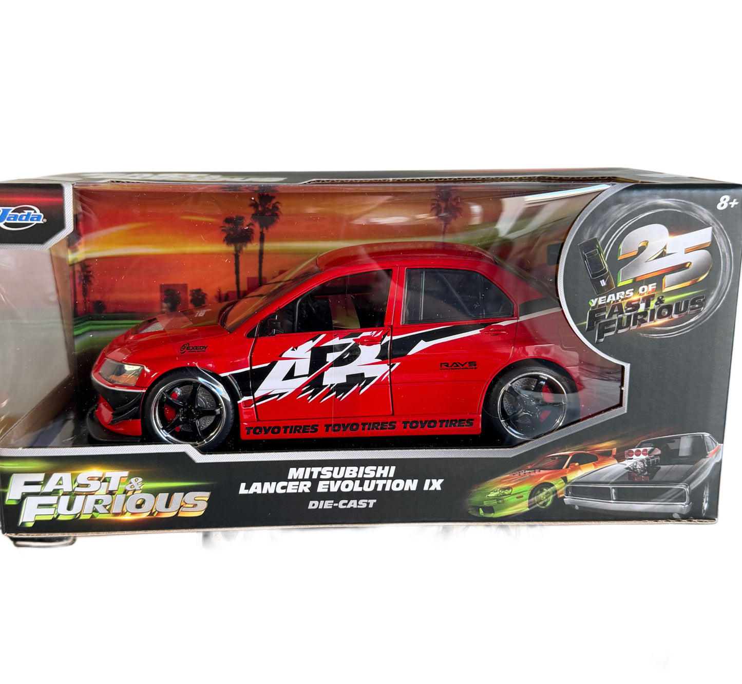 Jada 1/24 F&F 25 Yr Anniversary Mitsubishi Lancer Evolution IX