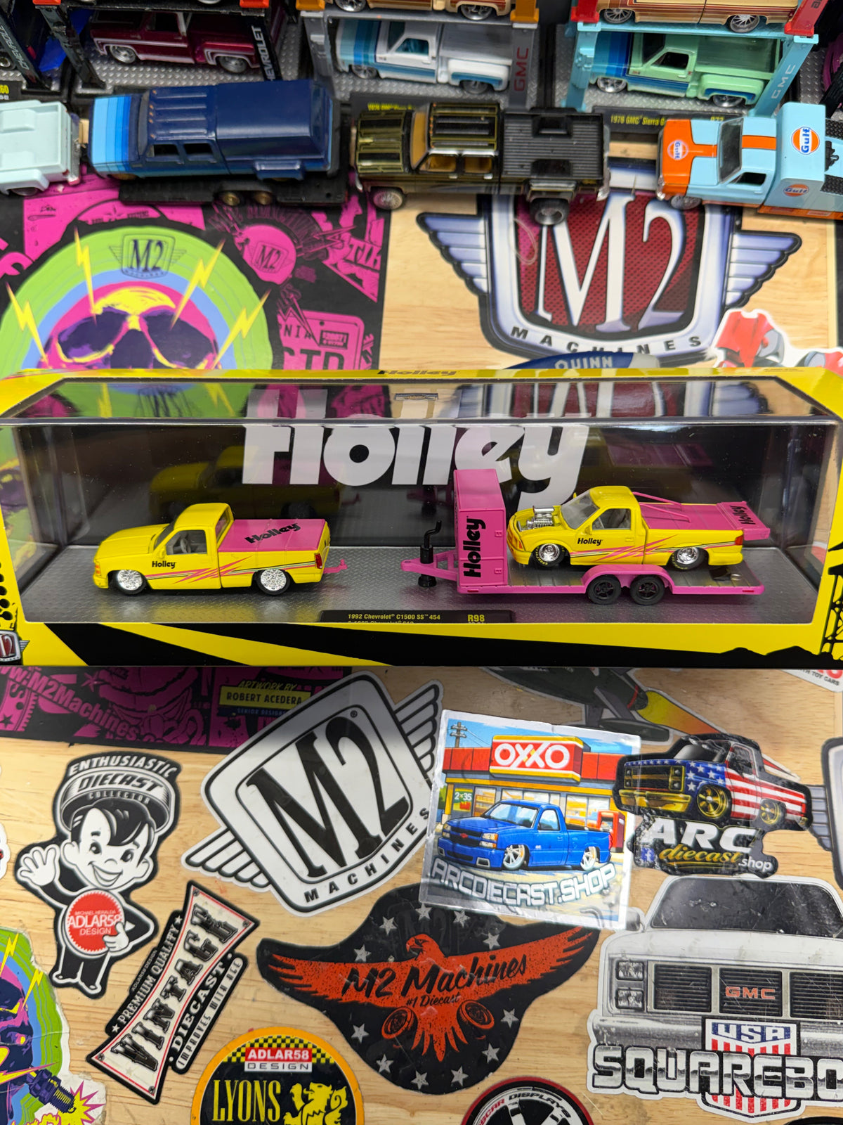 M2 Machines R98 1992 Chevrolet C1500 454ss & 1995 S10 Holley