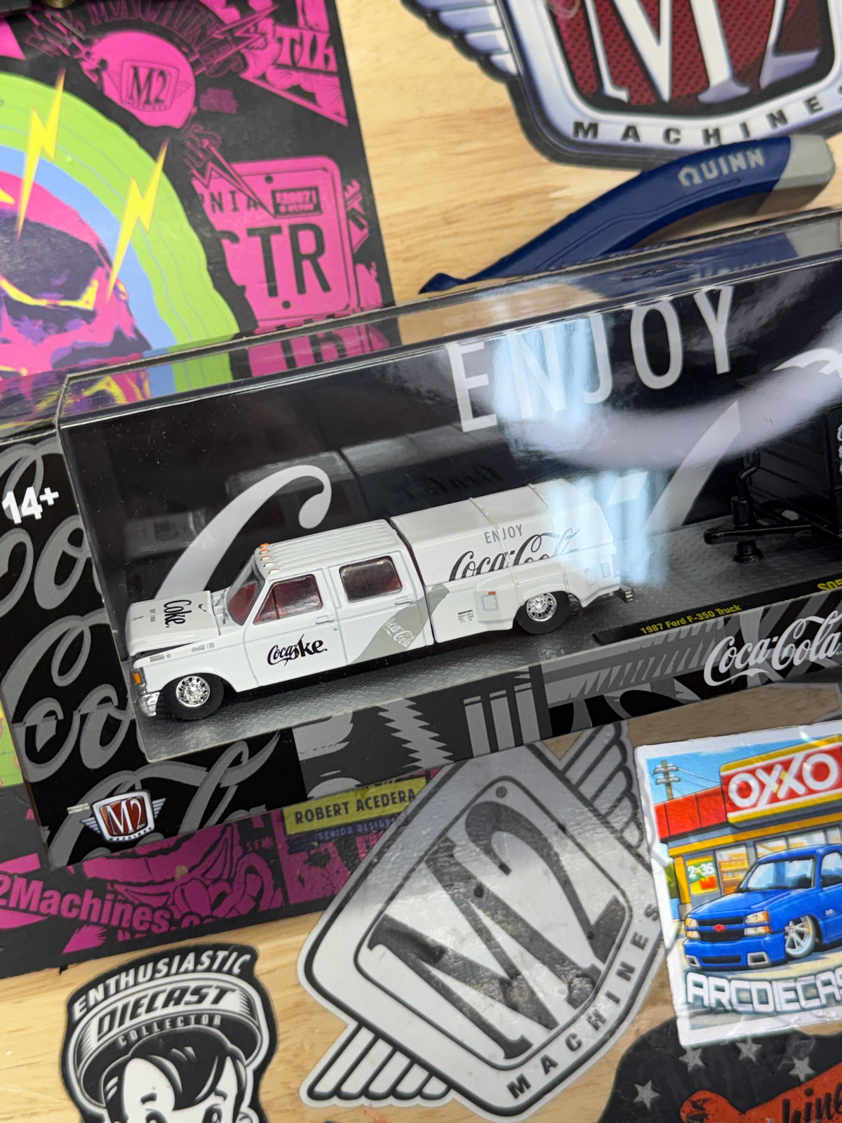 M2 Machines Hauler S05 1987 Ford F350 & 1966 Ford GT40 MKII
