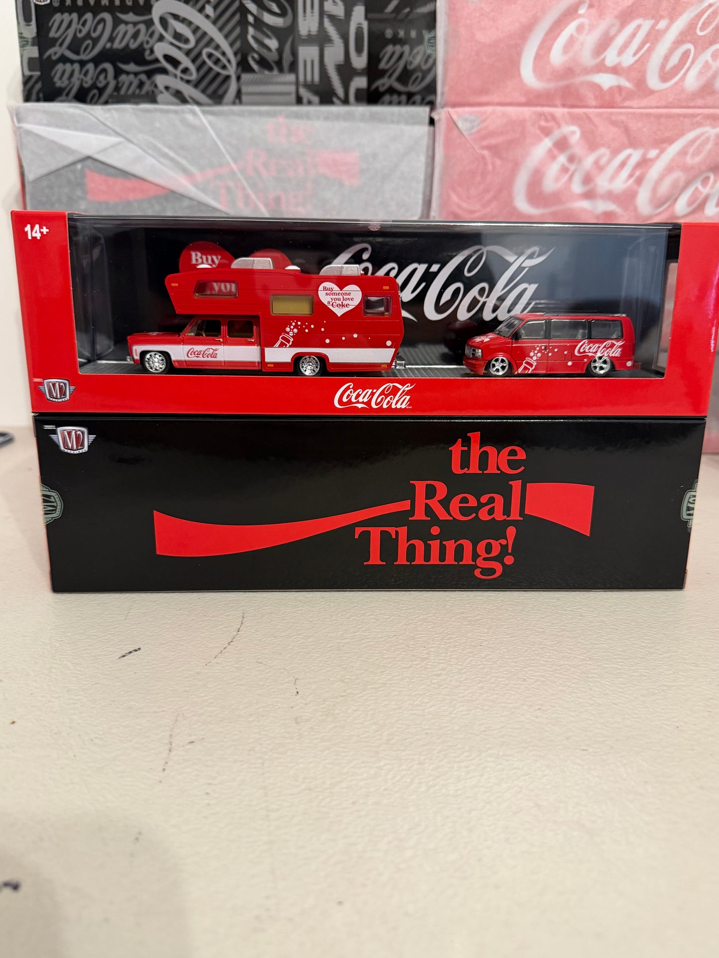 M2 Machines 1:64 Auto-Haulers Coca-Cola Release S05 Assortment 3 PCS