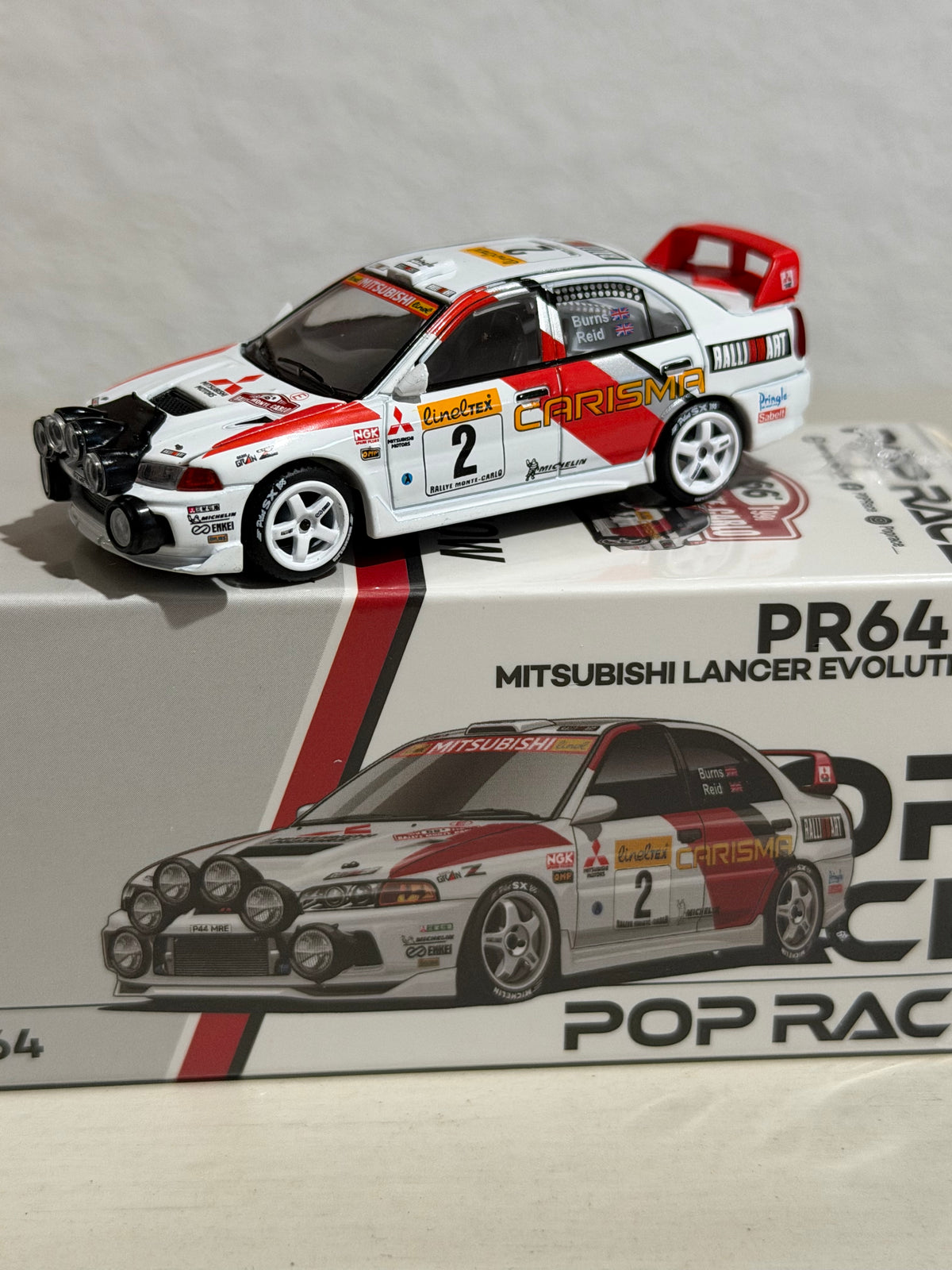 Pop Race 402 Mitsubishi Lancer Evolution IV