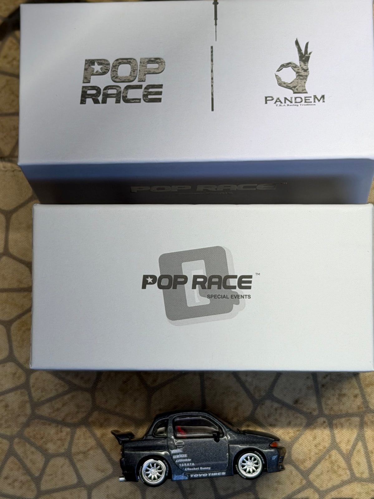 Pop Race 1/64 PANDEM ROCKET BUNNY QR32 METAL GREY CDX Version PR640574 Toronto
