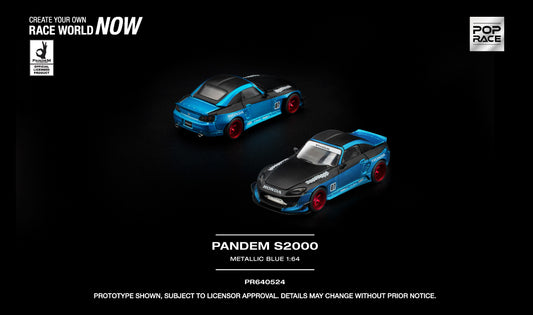 PR640524 (Preorder)Pop Race PANDEM S2000
METALLIC BLUE