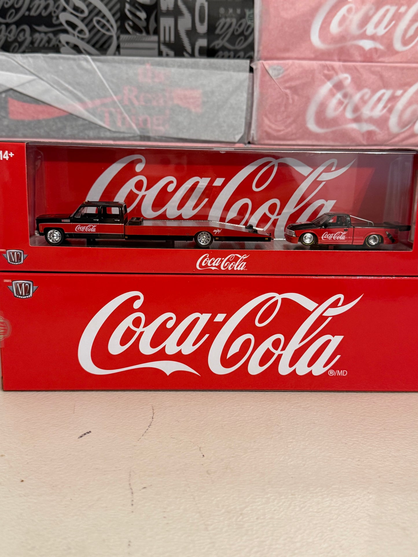 M2 Machines 1:64 Auto-Haulers Coca-Cola Release S05 Assortment 3 PCS