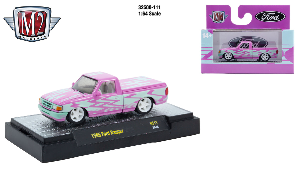 M2 Machines R111 1995 Ford Ranger Pink