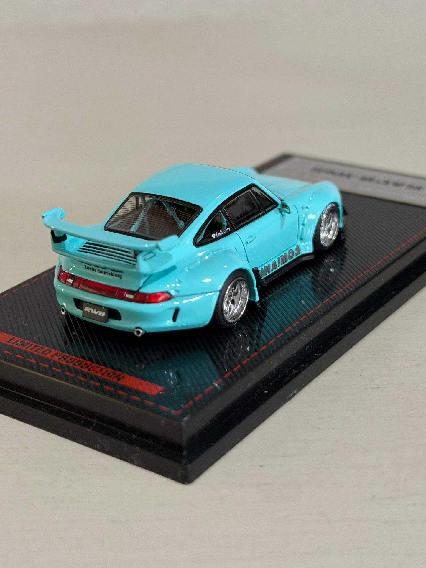 Ignition Model Porsche RWB 993 Blue Green 1/64