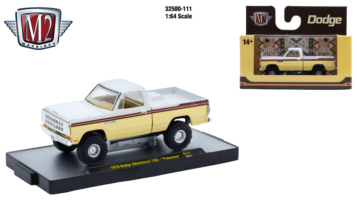 M2 Machines R111 1979 Dodge Adventurer 150 “Palomino”