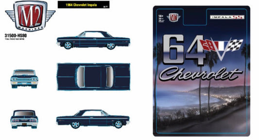 (Preorder) M2 Machines 1964 Chevy Impala SS 31500-HS80