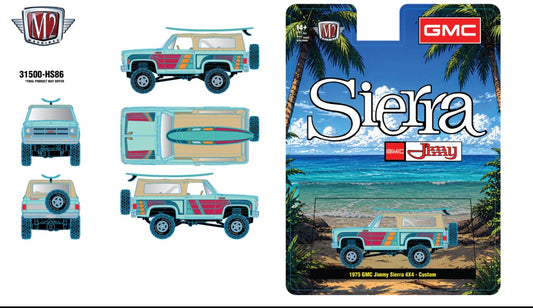 (Preorder)M2 Machines 1975 GMC Jimmy Sierra 4X4 - Custom
