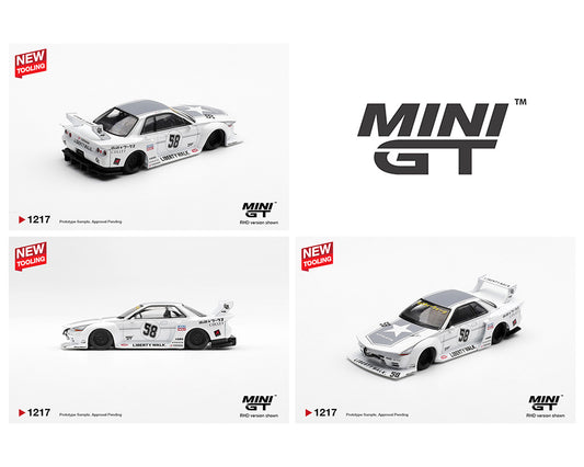 Preorder) Mini GT 1:64 Nissan GT-R32 LB-Kaido Works TAS 2025