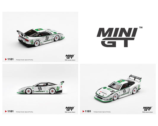 Preorder) Mini GT 1:64 Nissan LB-Silhouette 180SX – White