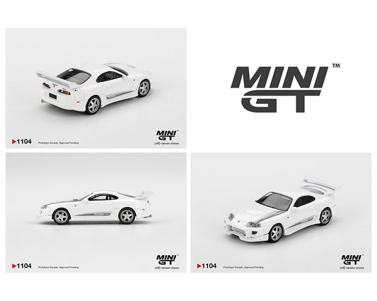 Preorder) Mini GT 1:64 Toyota Supra VeilSide Combat V-I – White