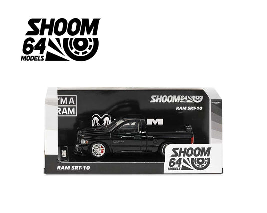 SHOOM64 1:64 2003 Dodge Ram SRT-10 Pickup – Black