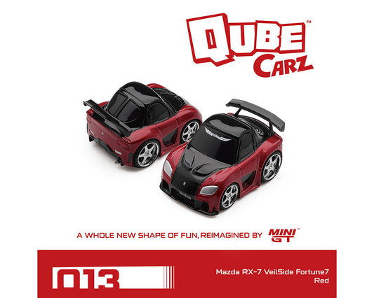 (Preorder) Mini GT QubeCarz 013 Mazda RX7 Veilside Future
