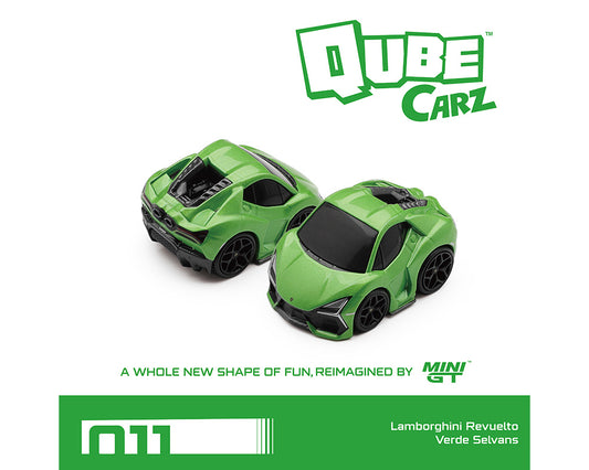 (Preorder) Mini GT QubeCarz 011 Lamborghini Revuelto