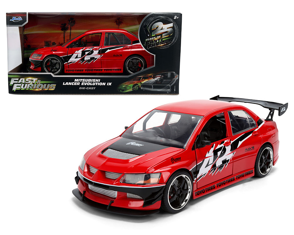 Jada 1/24 F&F 25 Yr Anniversary Mitsubishi Lancer Evolution IX