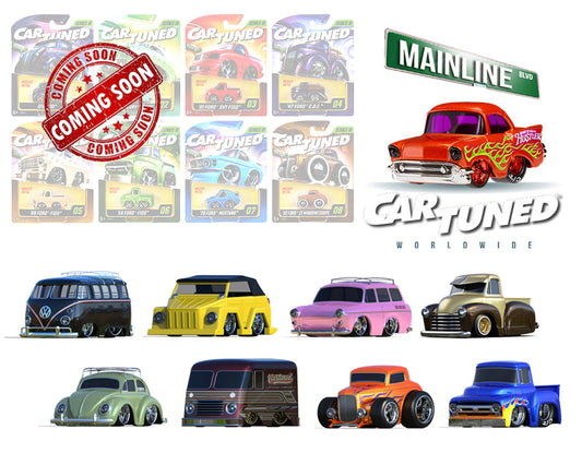 Preorder) CarTuned 1:64 Series 11 Mainline Assortment of 8 Styles 2026