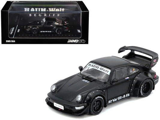Inno64 Porsche 911 RWB 964 (Matte Black)
