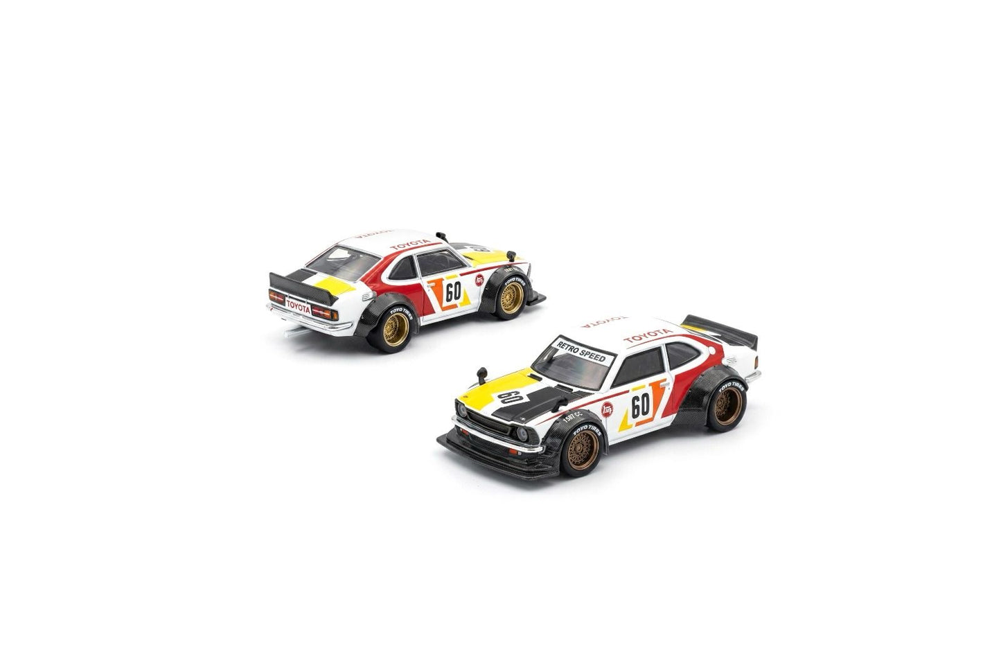 (Preorder) POP RACE 1/64 COROLLA KE25 RACING (enigma exclusive edition)